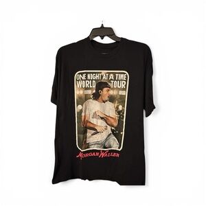 Morgan Wallen Concert Black Graphic Tour T‑Shirt